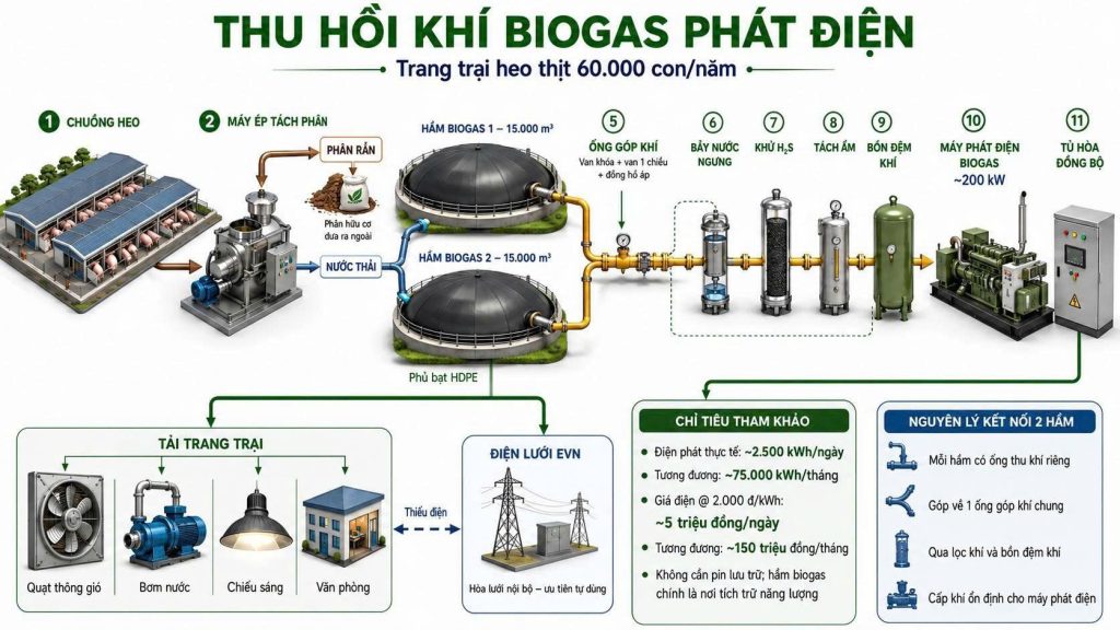 Netzero Energy: Giải pháp năng lượng tái tạo và tuần hoàn cho ngành chăn nuôi